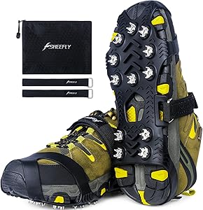 SHEEFLY Ice Grips for Shoes