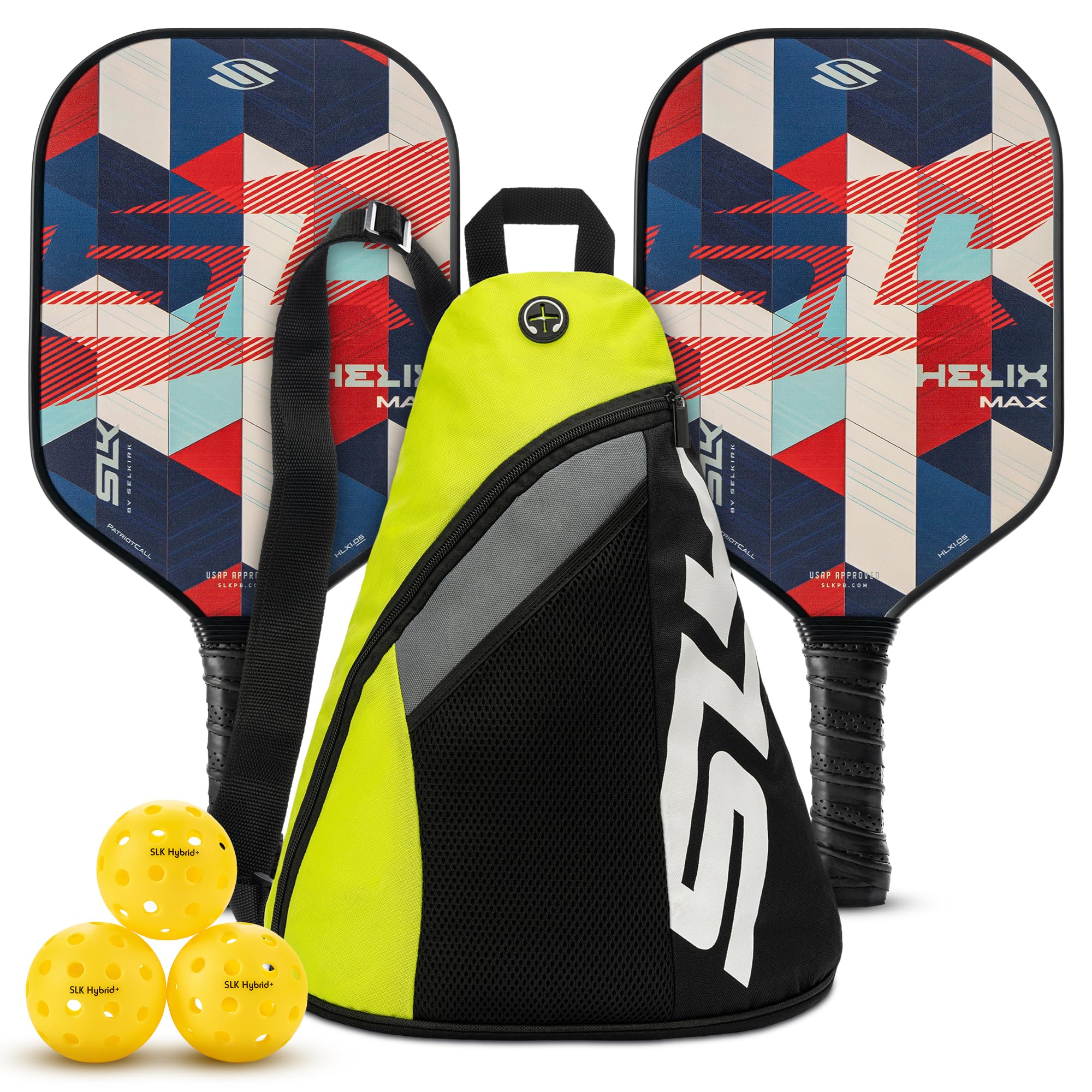 Selkirk Sport SLK Helix Pro Pickleball Paddles | Carbon Fiber &amp; Fiberglass