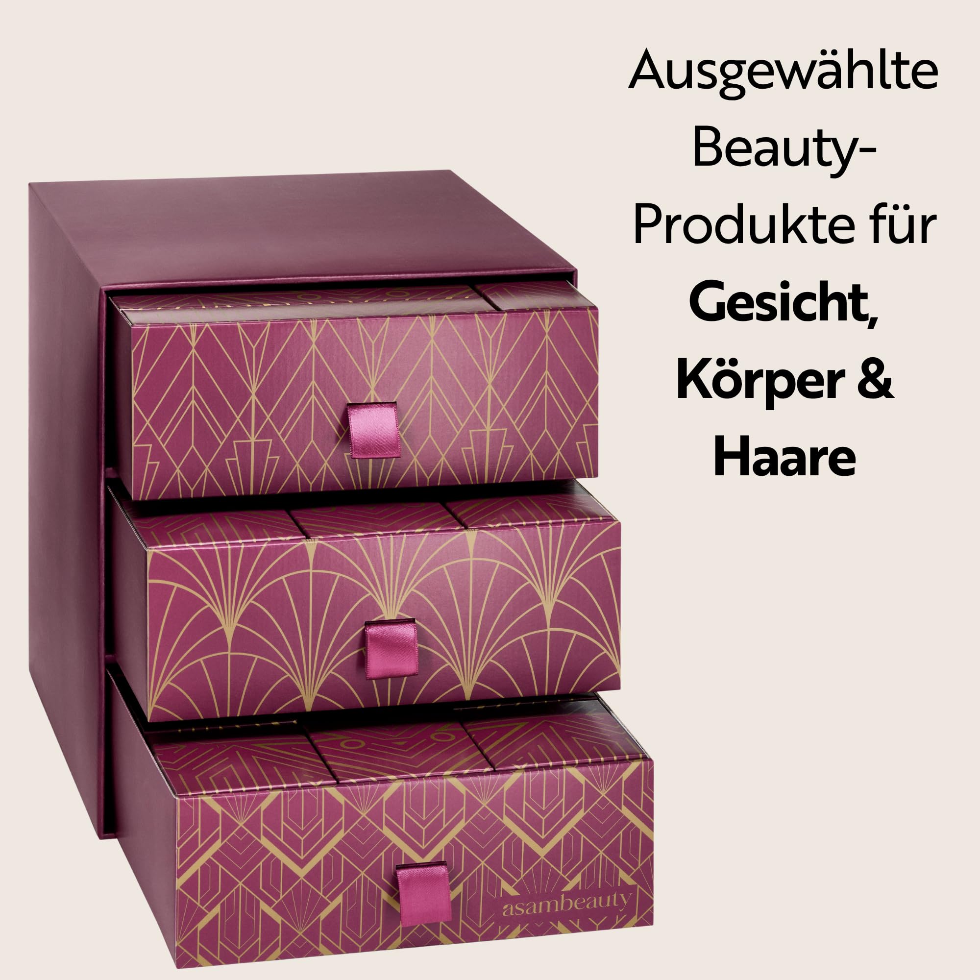 M. Asam asambeauty Premium Adventskalender 2026 (24-teilig) | Adventskalender Beauty Mit 24 Originalgrößen, Adventskalender Skin Care, Adventskalender Make Up Für Adventskalender Frauen