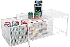 Mind Reader Storage Basket Organizer - 10.25"L x 16.25"W x 8"H -...