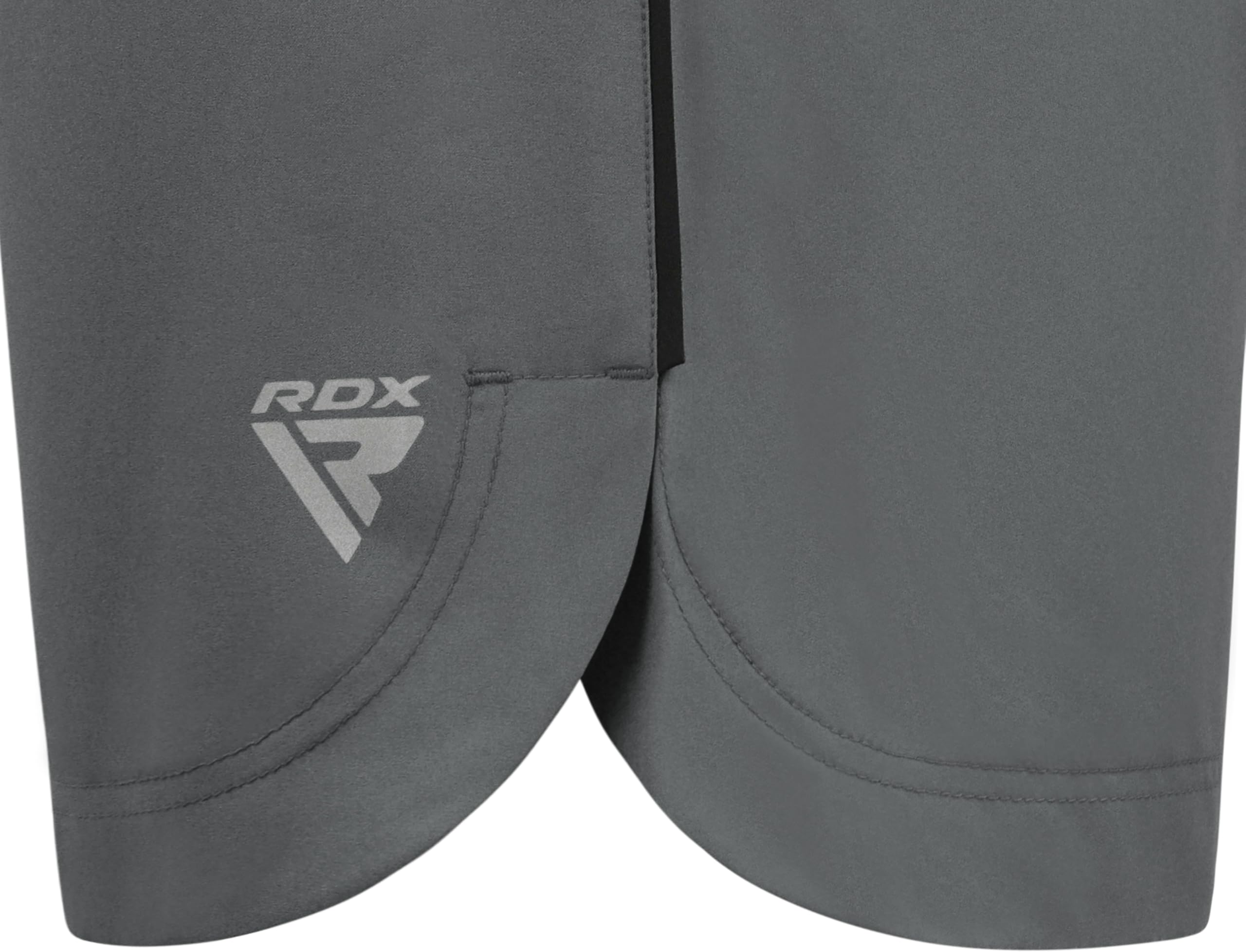 RDX MMA Pantalones para Entrenamiento y Kickboxing - Cortos para Artes Marciales, Grappling, Sparring, Boxeo, Cage Fight - Shorts para BJJ, Muay Thai, Gimnasio Fitness y Deportivos de Combate