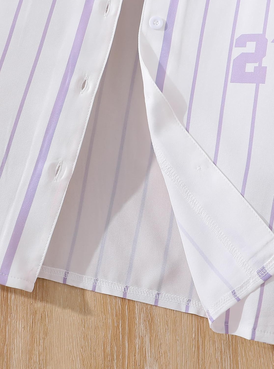 Hilinker Girls Graphic 3 Piece Outfits Short Sleeve Striped Cardigan and Crop Cami with Shorts Set - Image 5