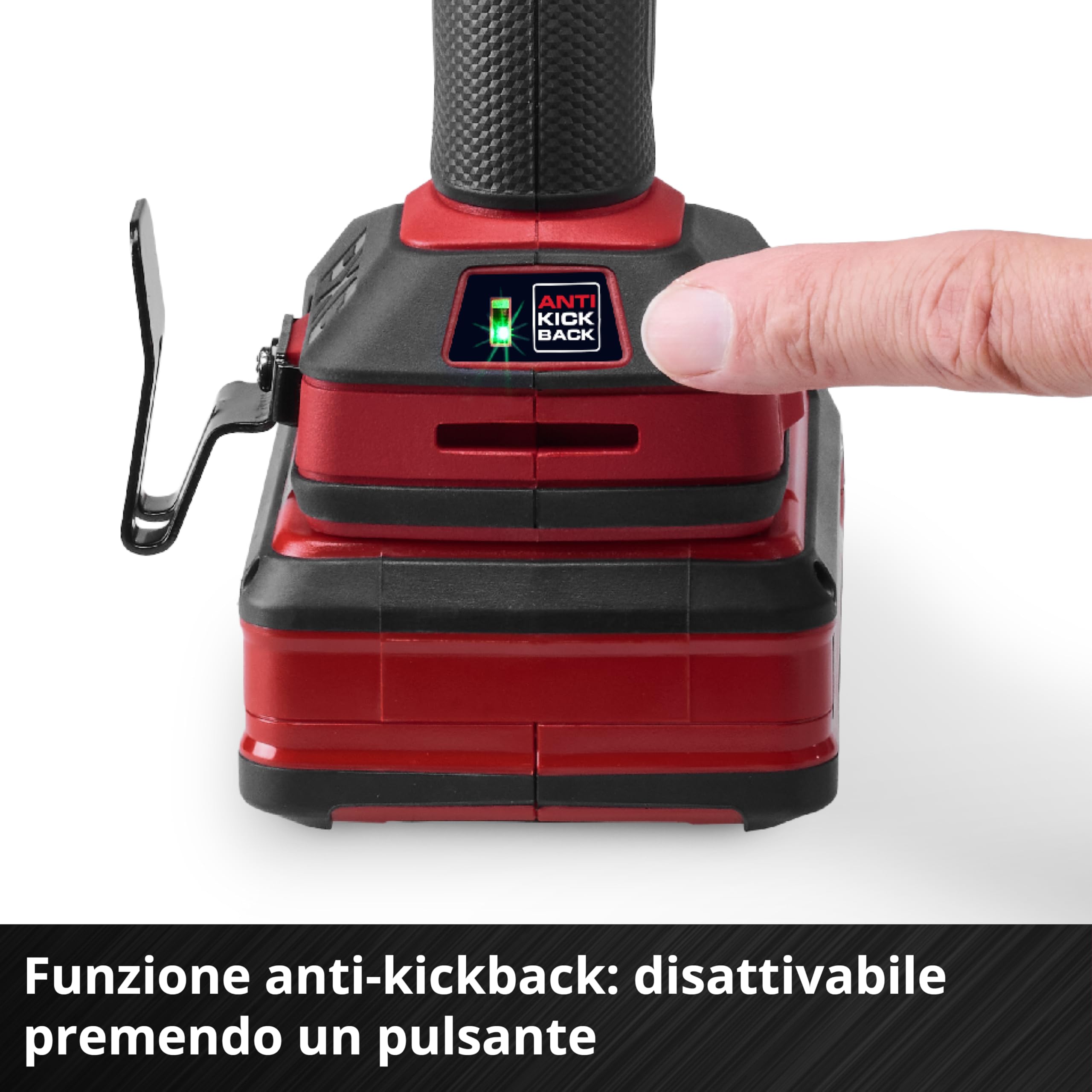 Einhell Professional trapano a percussione a batteria TP-CD 18/50-C Li-i BL - Solo Power X-Change (18 V, Brushless, 50 Nm, anti-kickback, mandrino 13 mm, senza batteria)