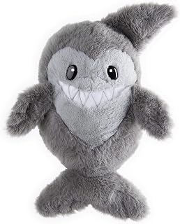 Mighty Mojo Talk Back Plush - Repeats What You Say Super Fast, Mimicry Electronic Record, Talk Back Toy for Kids, Perfect Early Learning Gift (Shark)