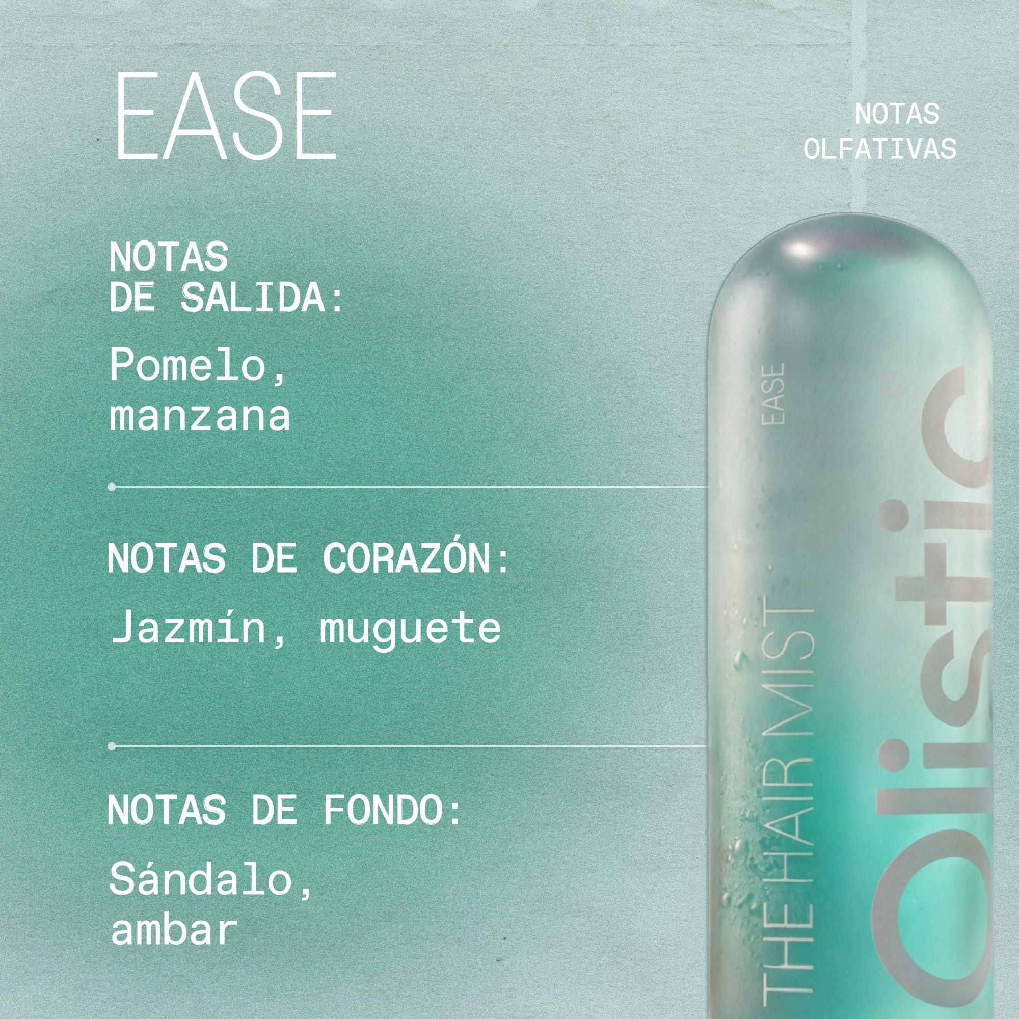 Olistic - Hair Mist Set Bruma Capilar Anti Frizz con Fragancias 3 x 30 ml | Control del Encrespamiento, Hidratacion Equilibrada, Efecto Antiestatico, Fragancias Artesanales, Todo Tipo de Cabello