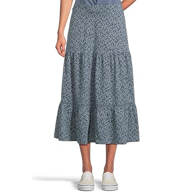 Toad&Co Marigold Tiered Midi Skirt Women