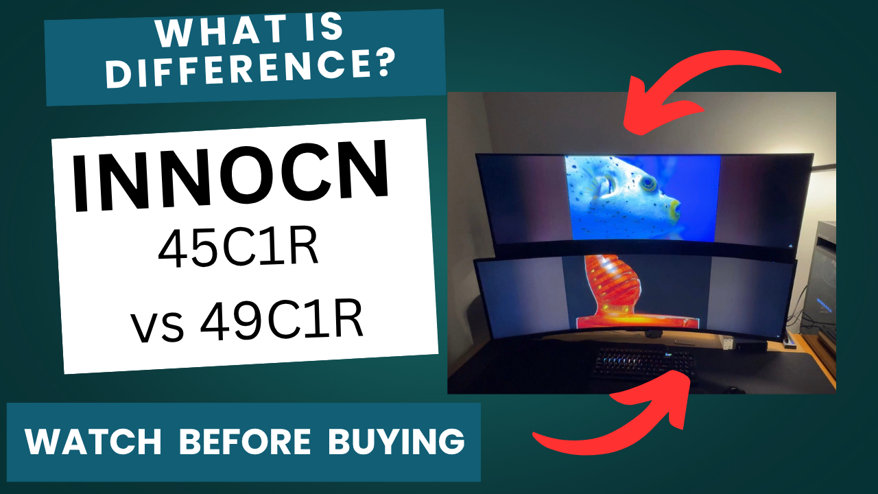 Watch Unboxing INNOCN 45 inch Ultrawide monitor 49 inch monitor on