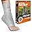 Incrediwear Ankle Sleeve - Ankle Brace for Joint Pain Relief, Sprained Ankle Support, Arthritis, Inflammation Relief, and Circulation, Ankle Support for Women and Men (Grey, X-Large)