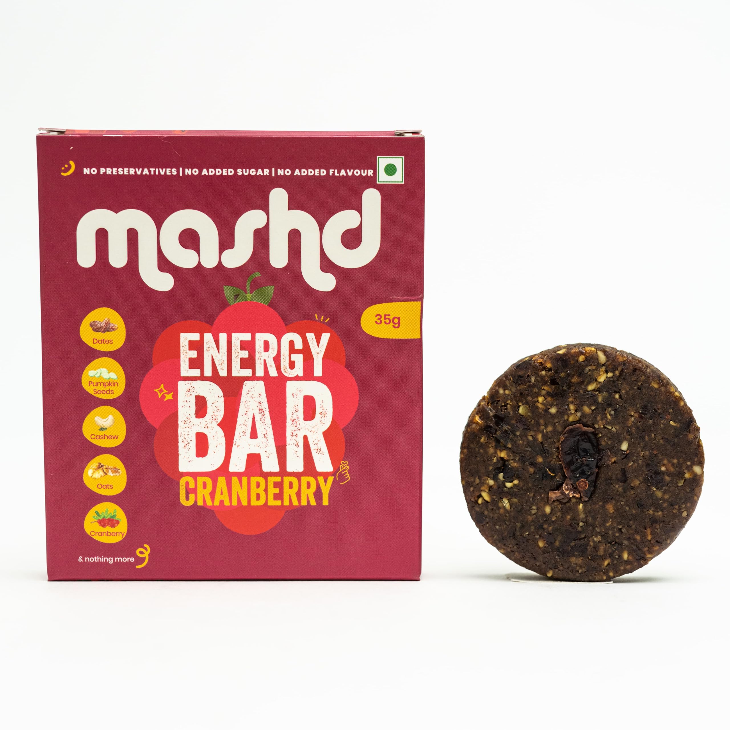 See full amazon price history chart for Mashd Cranberry Energy Bar, 35g, Dates, Pumpkin Seeds, Cashew, Oats Mashd Cranberry Energy Bar, 35g, Dates, Pumpkin Seeds, Cashew, Oats (B0DF2QX7BH) Amazon Price History, Amazon Price Tracker
