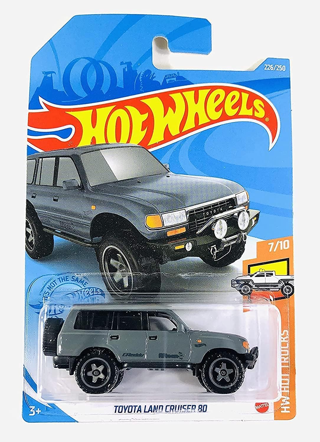 Toyota Land Cruiser 80 Toy Vehicle (Gray, HW 7/10,226/250)