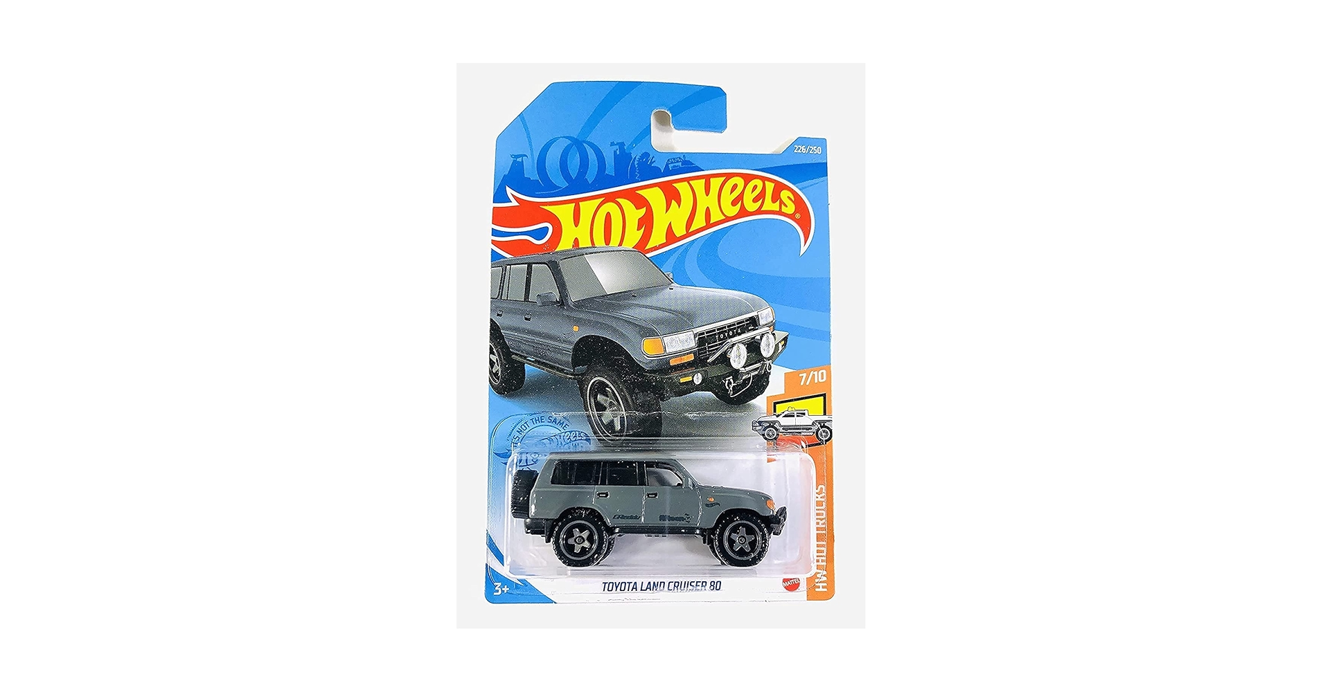 Amazon.com: Hot Wheels 2021 - Toyota Land Cruiser 80 - Gray