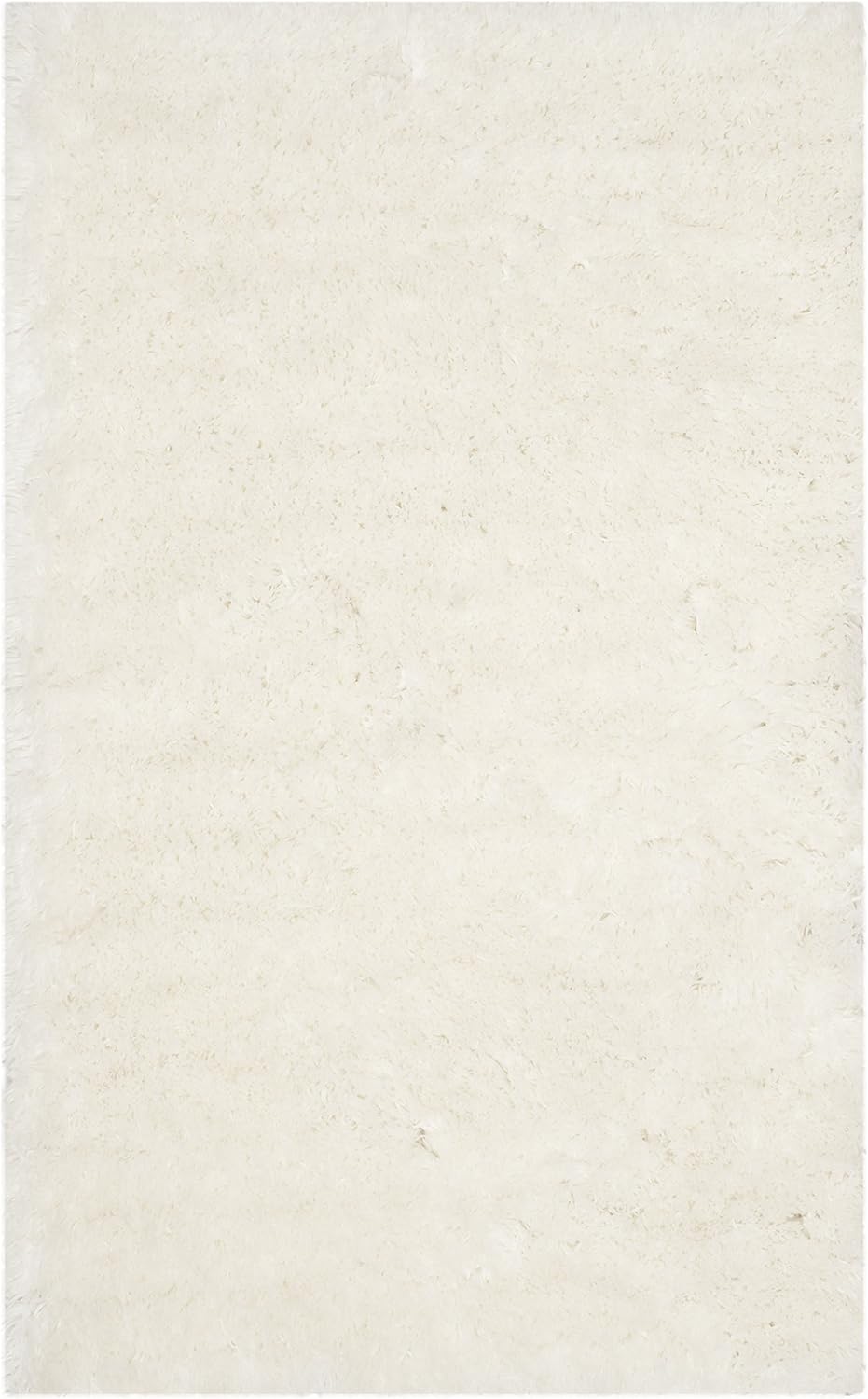 SAFAVIEH Artic Shag Collection Area Rug - 10' x 14', Ivory, Handmade Glam, 3-inch Thick Ideal for High Traffic Areas in Living Room, Bedroom (SG270A)