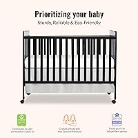 Vista 4 de Dream On Me Carson Classic - Cuna convertible 3 en 1 en color negro