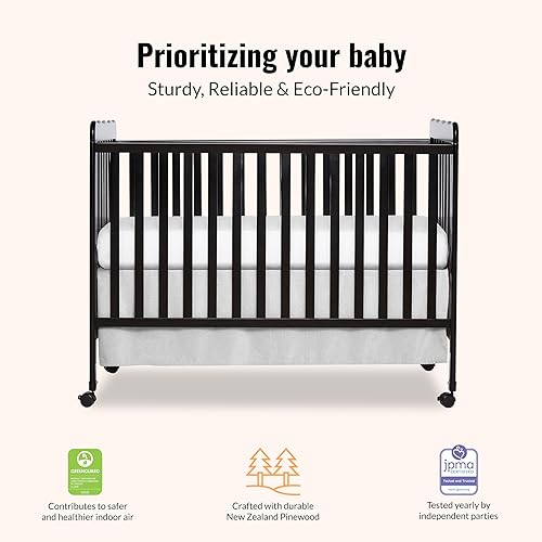 Miniatura 4 de Dream On Me Carson Classic - Cuna convertible 3 en 1 en cereza Black, Cherry, Espresso, Natural, Gris (Storm Grey), White