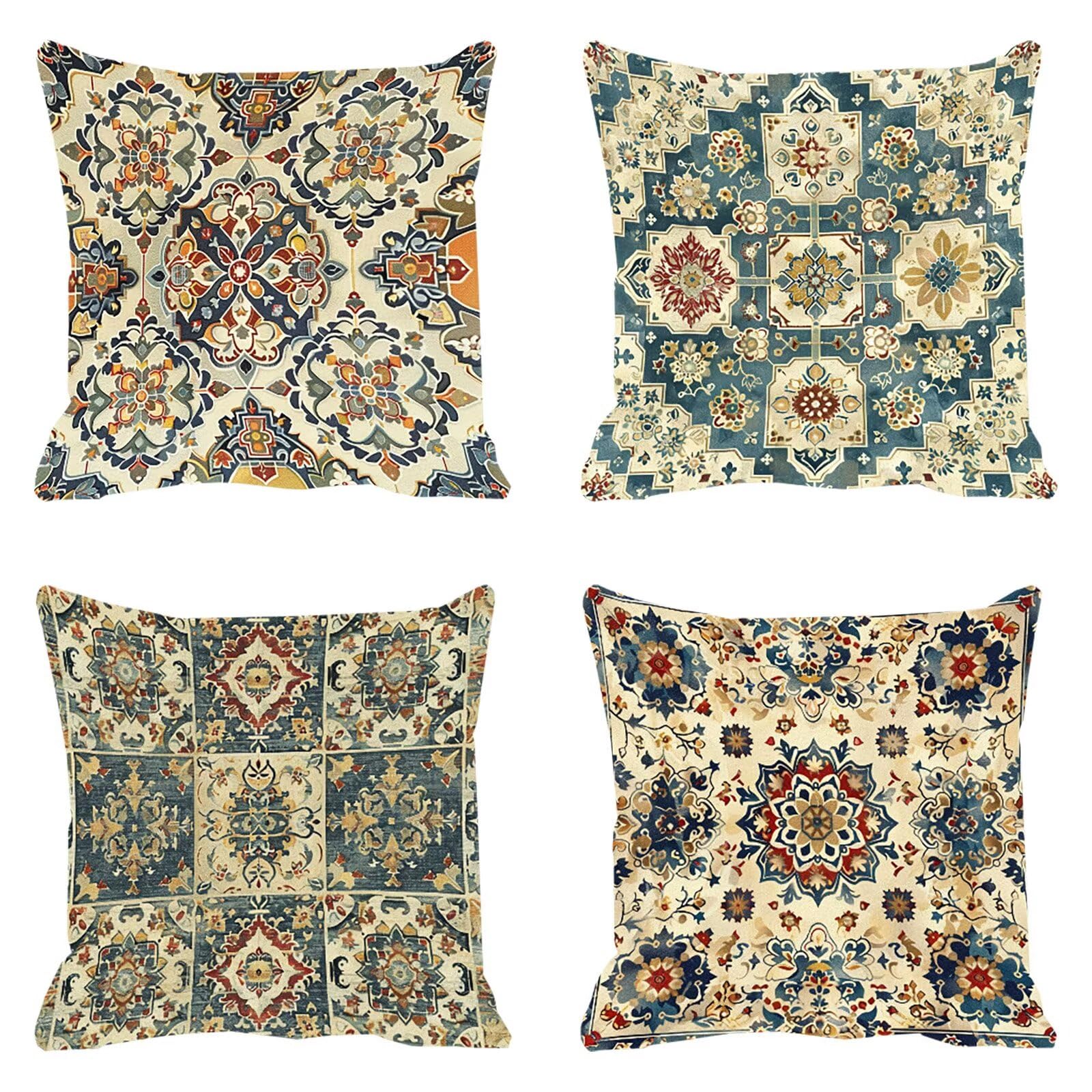 Housse coussin pour salon de jardin imperméable 50x50 vert