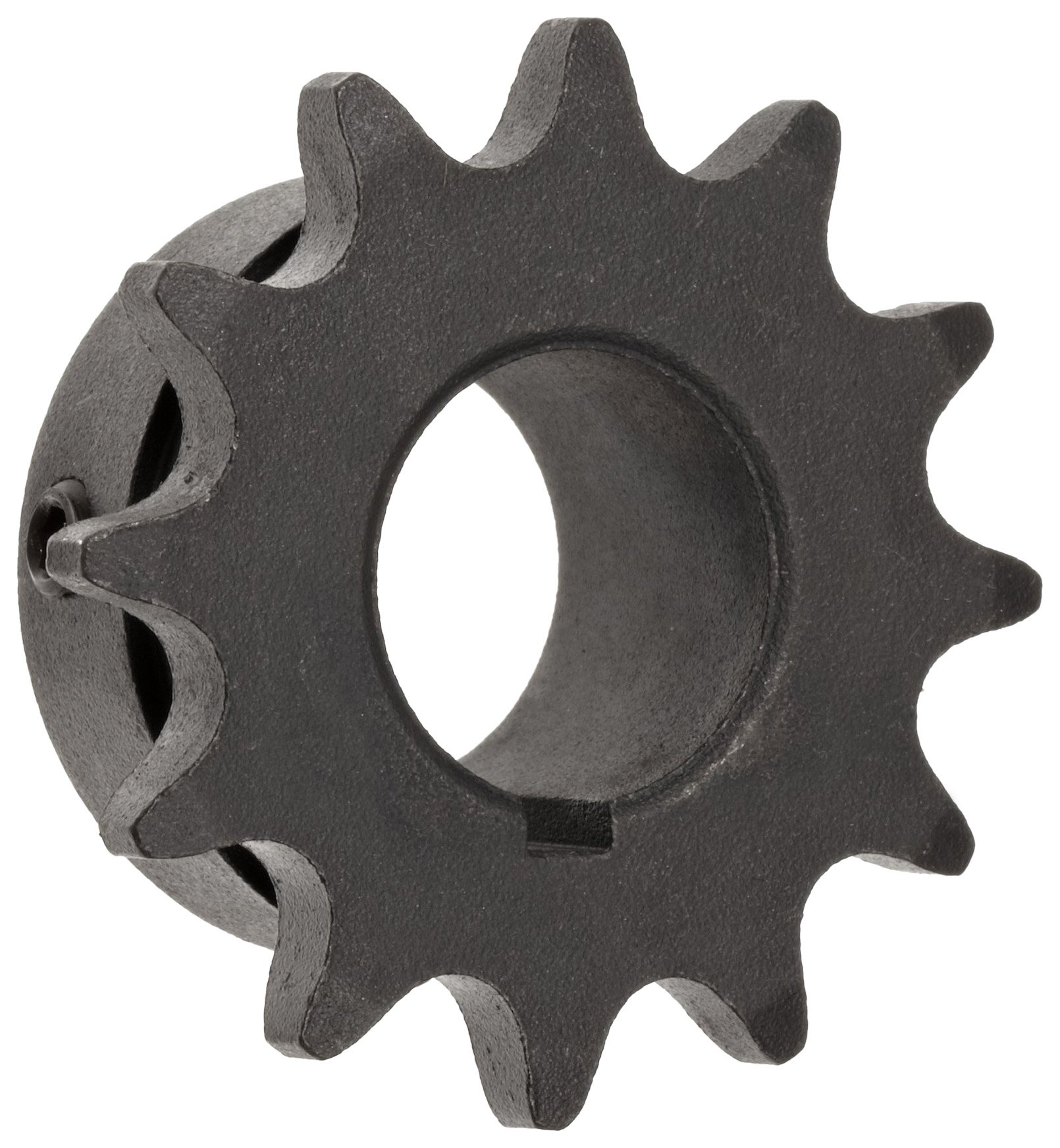 Martin Roller Chain Sprocket, Bored-to-Size, Type B Hub, Single Strand, 41 Chain Size, 0.5