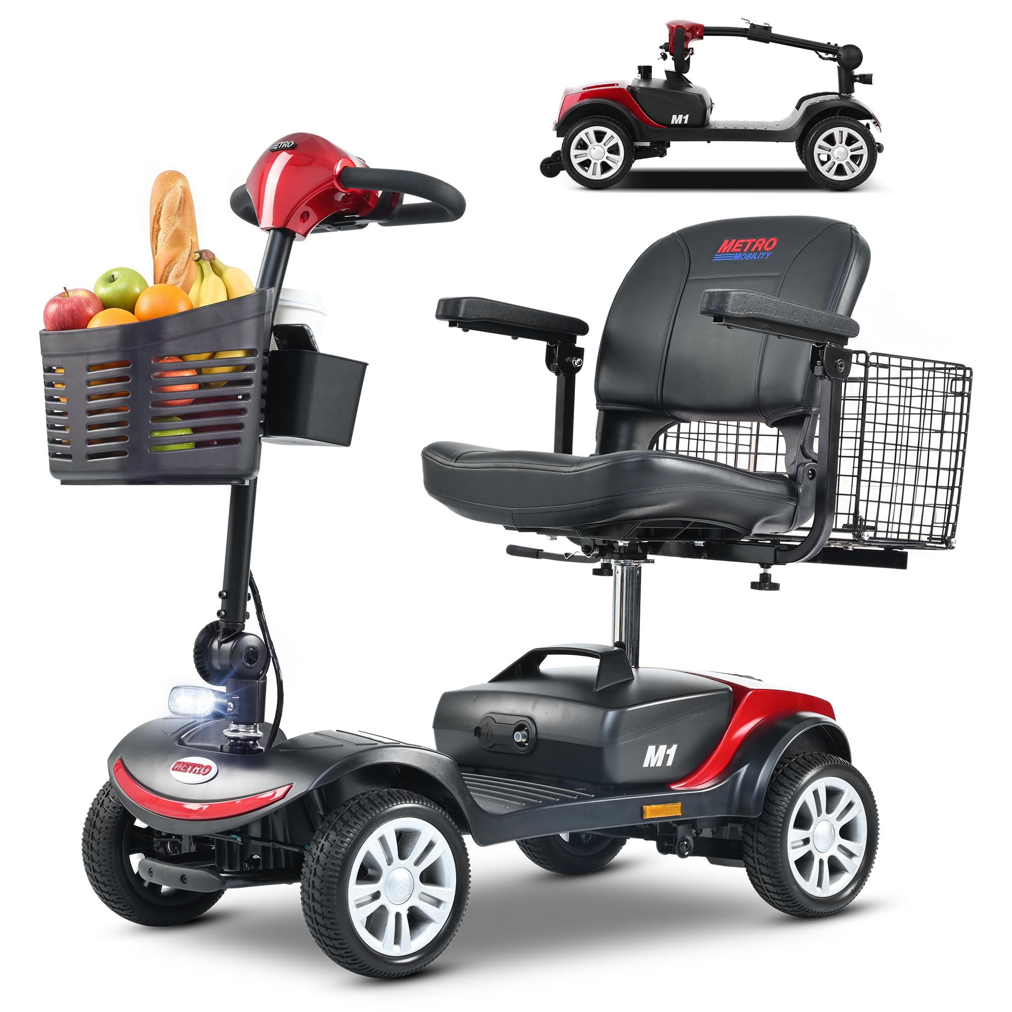 METRO MOBILITY 4-Wheel Foldable Scooter