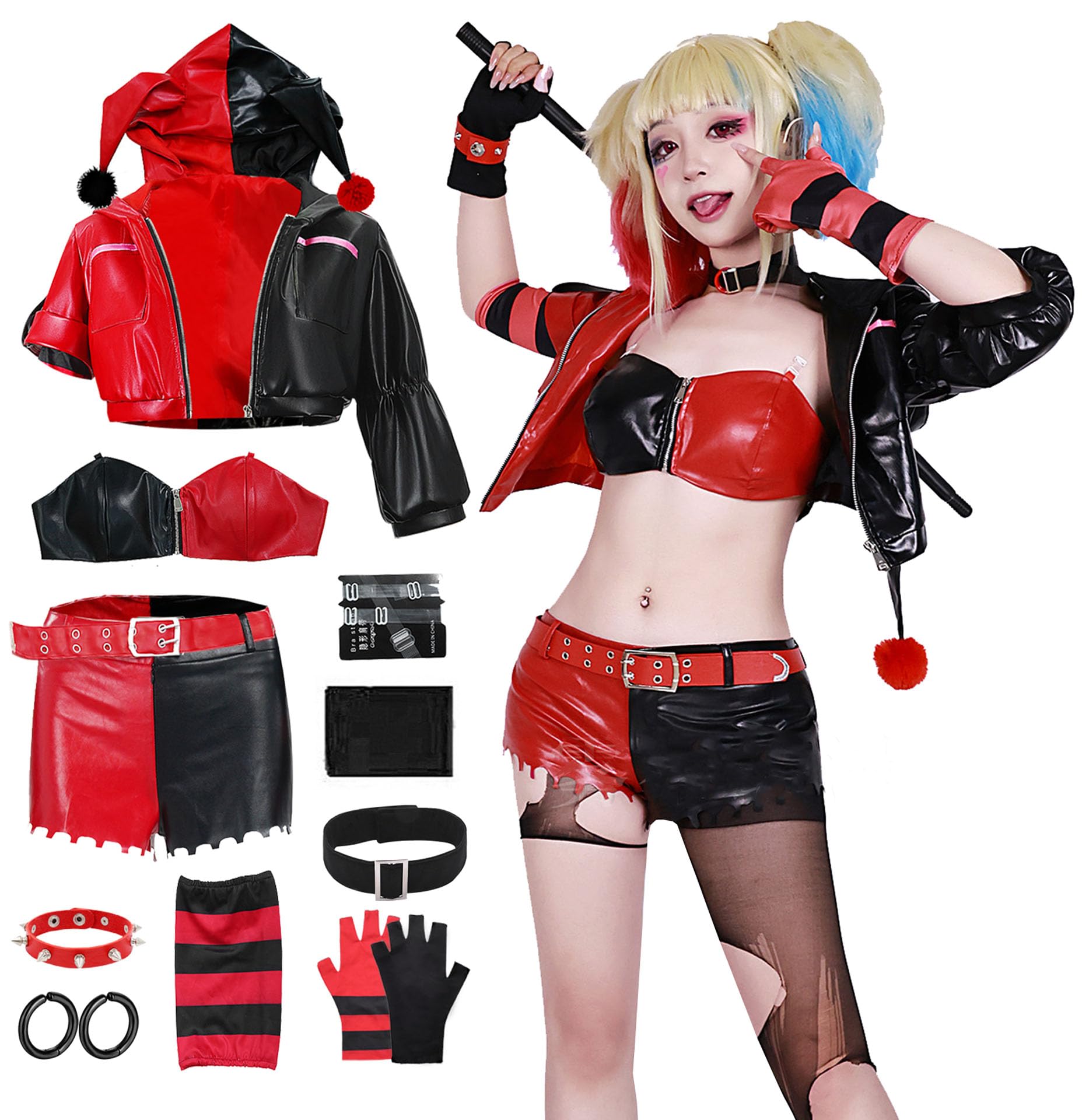 hideコスプレ/赤モンク衣装/Mサイズ hideコスプレ/赤モンク衣装/M