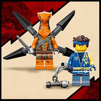 LEGO NINJAGO 71760 Jay's Thunder Dragon EVO, Toy Blocks, Present, Ninja, Dragons, Boys, Ages 6 and Up