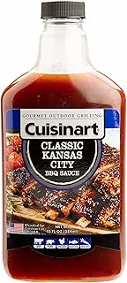 Cuisinart CGBS-015 Classic Kansas City BBQ Sauce, Premium Flavor and Blend - Perfect with Beef, Pork, Chicken, Fish, and V...