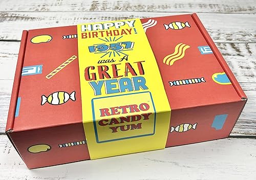 Miniatura 3 de Dulces retro nostálgicos 1957 década de 1960 caja de regalo de 60 años de antigüedad 50s jr