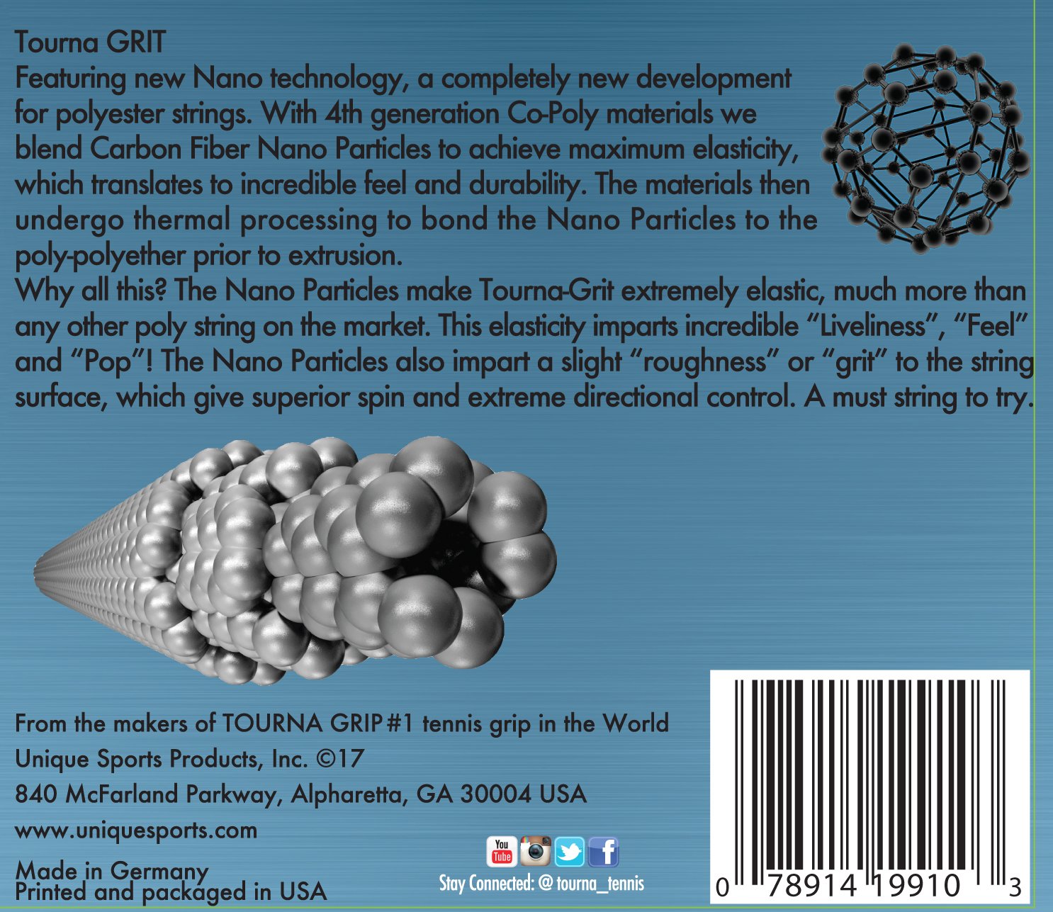 Tourna Fil Durable Grit Nano Technology