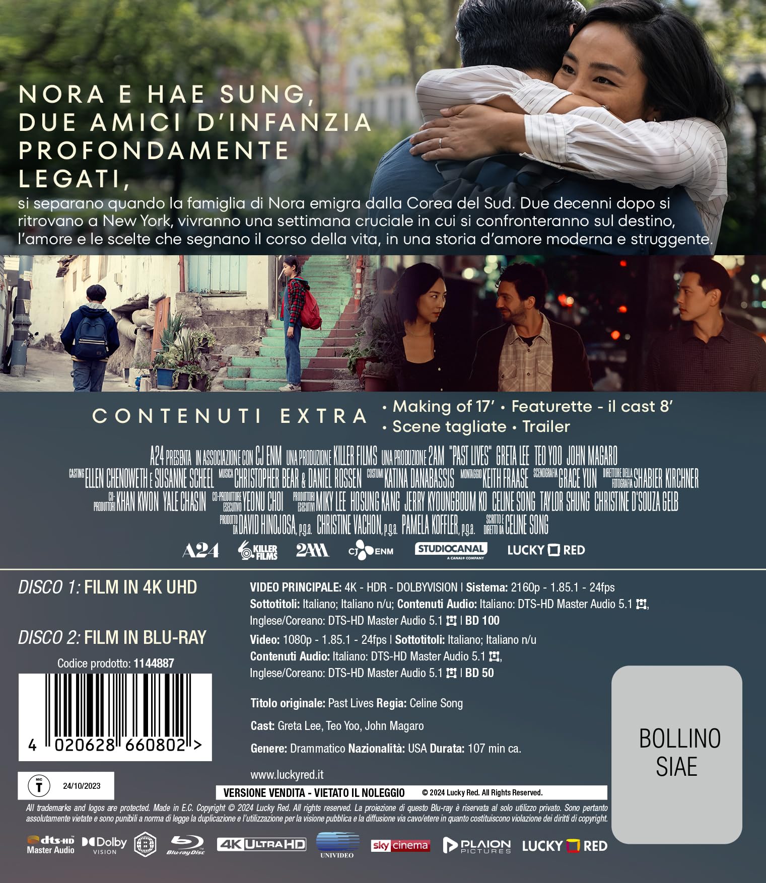 Past Lives (4K UHD + Blu-ray)