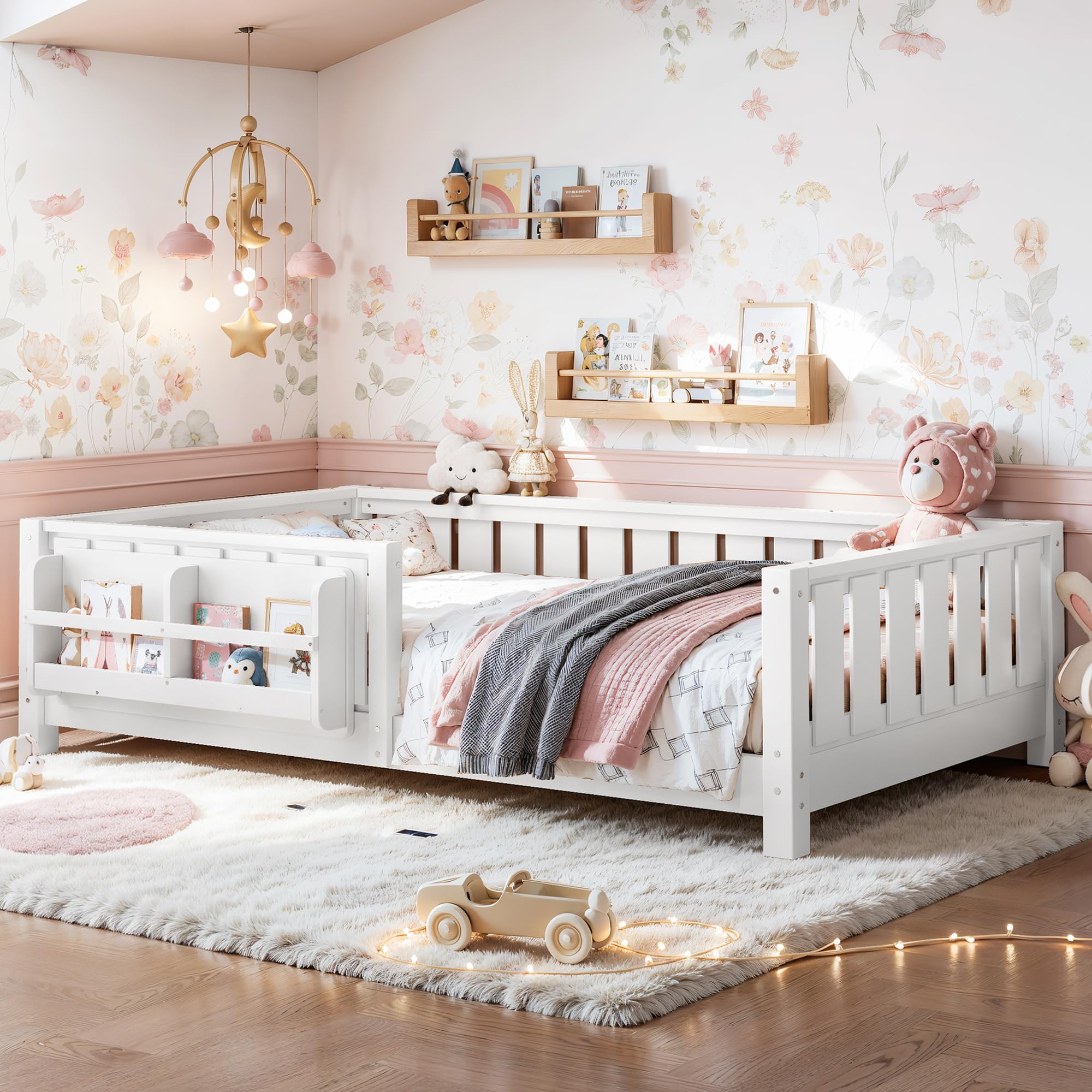 Bellemave Twin Size Montessori Floor Bed