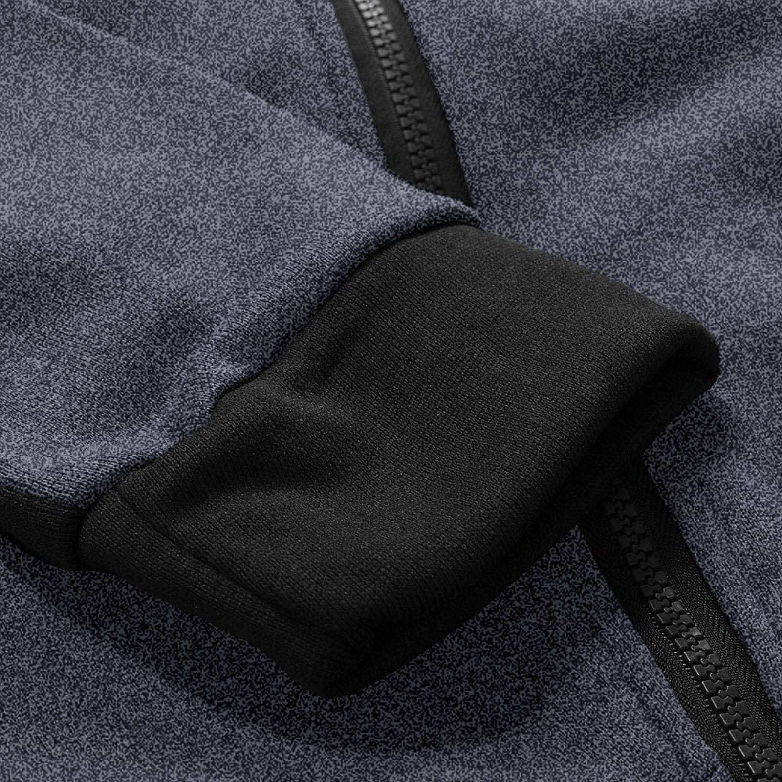 Genérico Sudaderas para Hombre Sudadera con Capucha con Cremallera, De Felpa, Chaqueta Cremallera Forro Polar De Peso Medio para Hombre Jerséis Y Polares Deportivos Sudadera Capucha