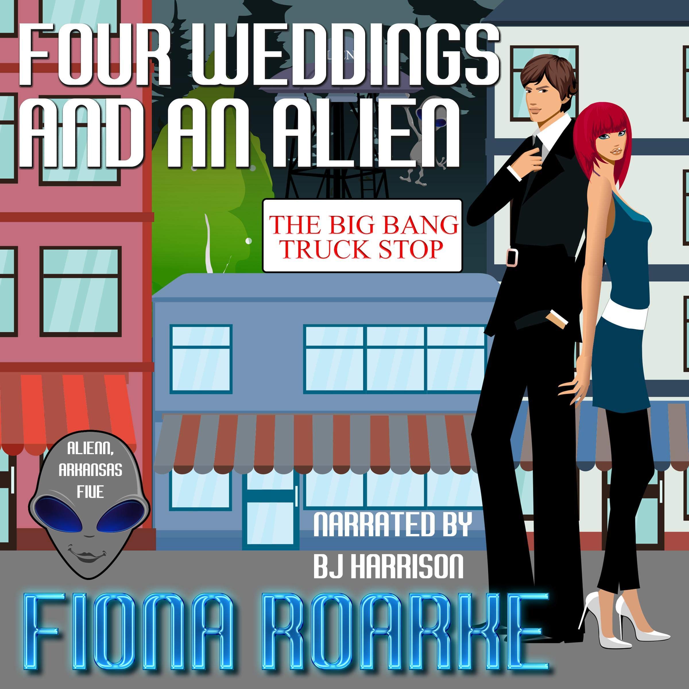 Cover art for Four Weddings and an Alien