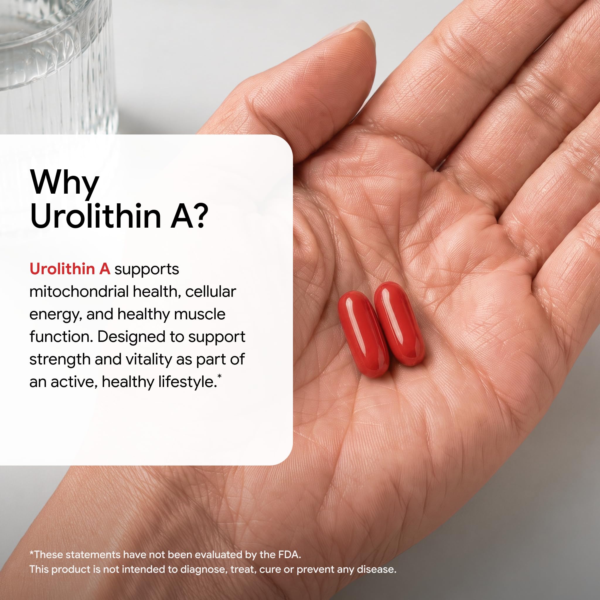 Urolithin A Supplement with NAD+, Resveratrol, CoQ10 & PQQ - Healthy Aging, Cellular Energy & Mitochondrial Health Support - 120 Softgels - 2 Month Supply — Amazon image 8