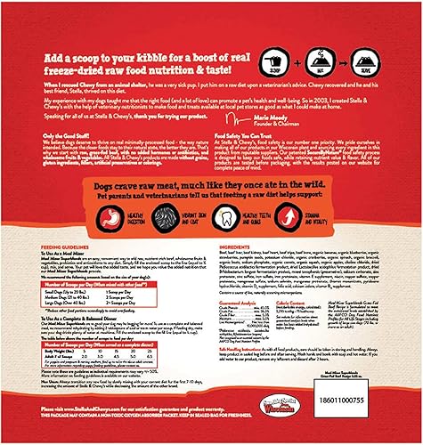 Miniatura 9 de Stella & Chewy's Dried Meal Mixer supermezclas, 16 onza