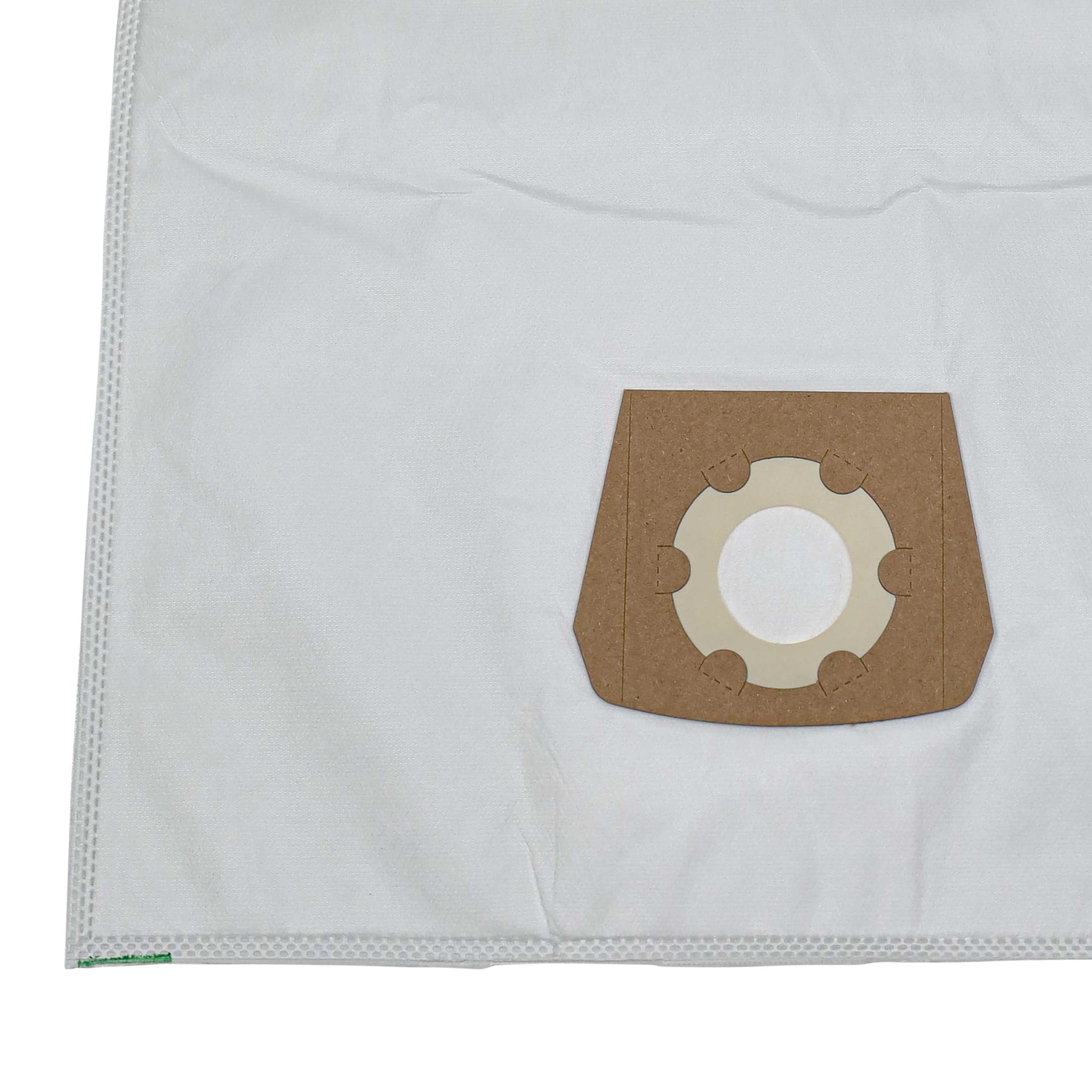 vhbw 50x bolsa compatible con Kärcher NT 25/1 Ap, NT 27/1 Adv. Professional aspiradora - capacidad de 30 l 43,5 cm x 32 cm blanco