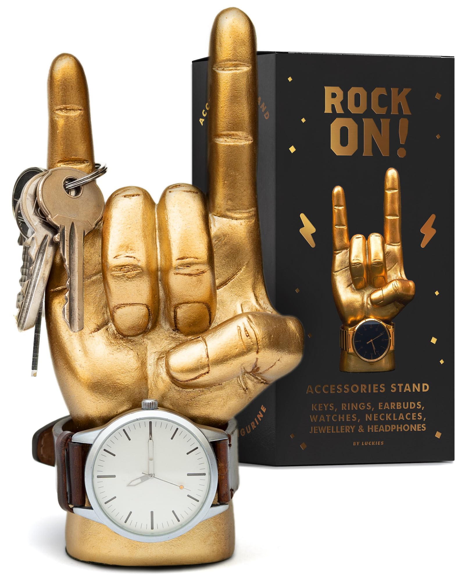 Amazon.com: Luckies of London - Rock On Hand - Rock Music Gifts