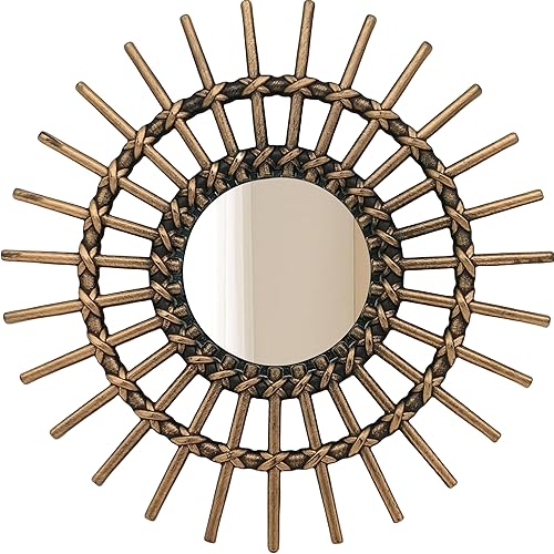 Miniatura 4 de Espejos dorados retro para pared, paquete de 3. espejos redondos. Espejos decorativos. Espejos de pared para decoración del hogar. Marcos de