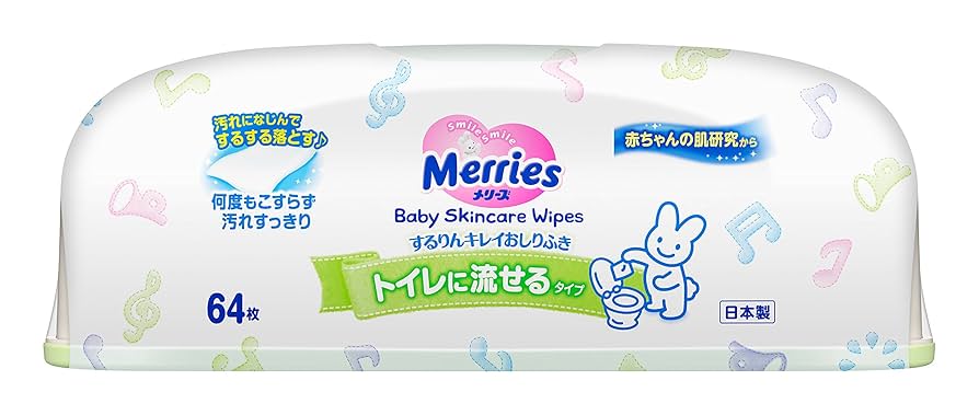 Amazon.co.jp: 【おしりふき 流せるタイプ】メリーズトイレに