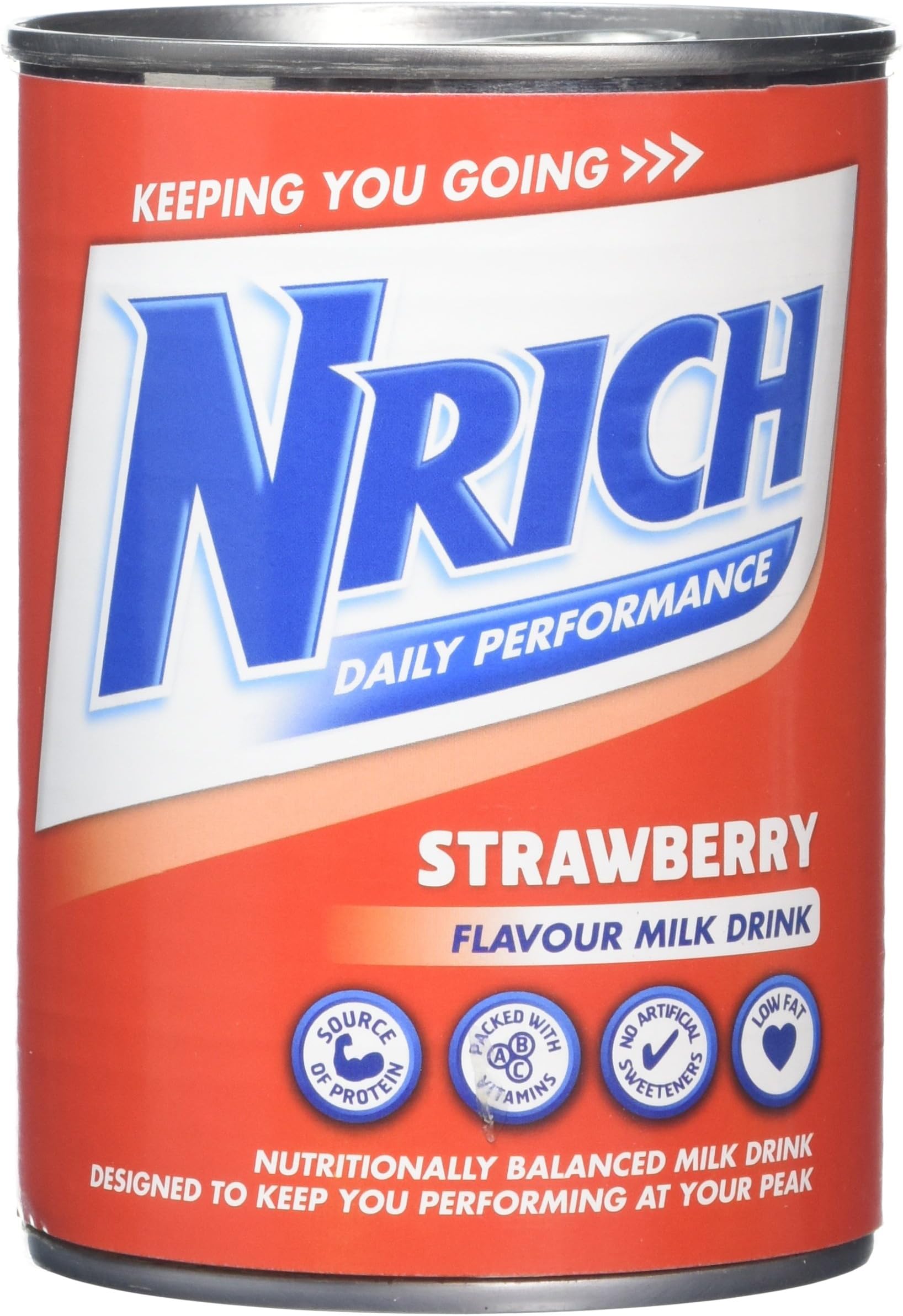 Nrich Strawberry 400 g (Pack of 12)