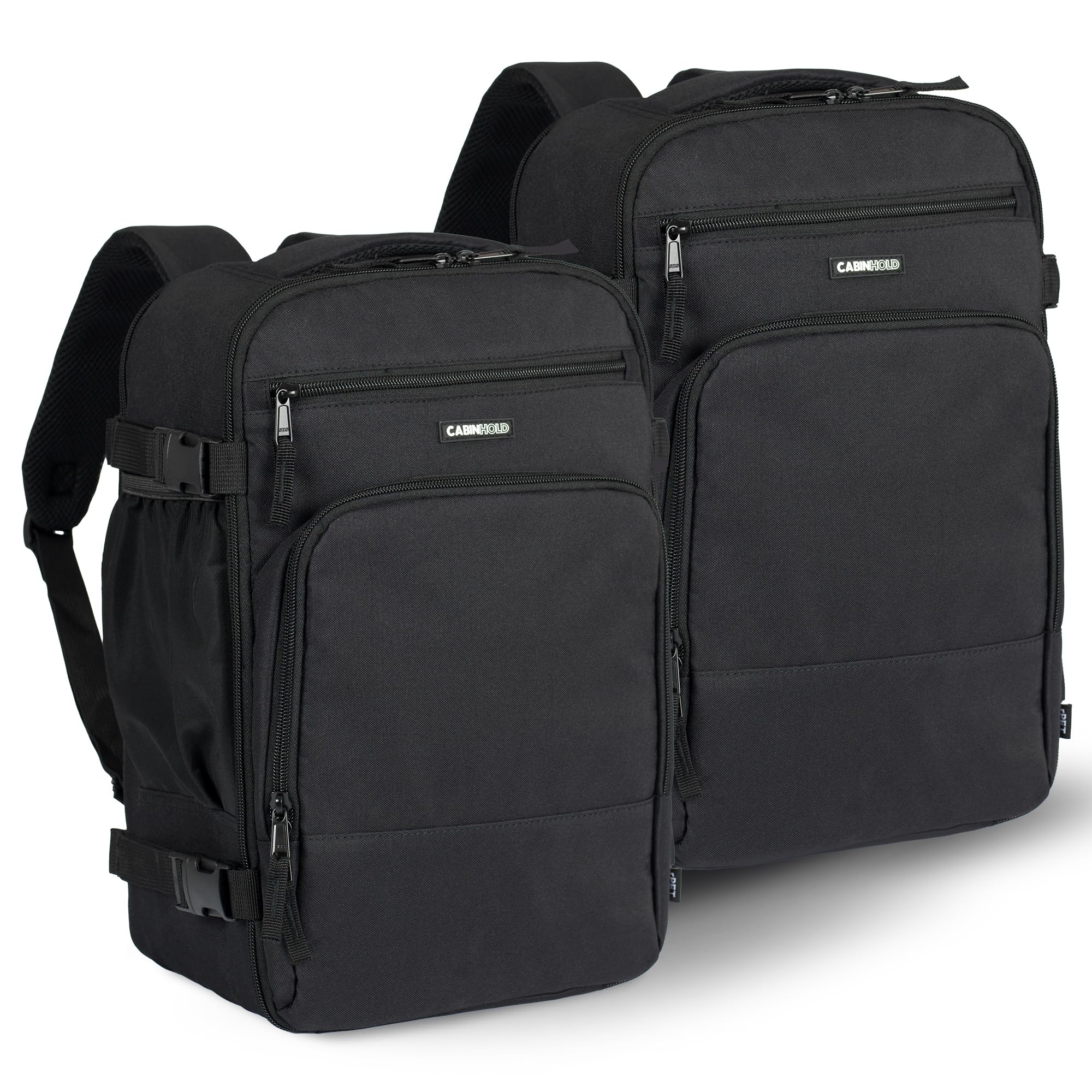 Berlin 20L 45x20x25 cm Lekki Plecak Podróżny – Zatwierdzony jako Bagaż Kabinowy Ryanair & EasyJet, Wodoodporny Poliester Oxford 600D, Bezpieczne Klipsy Kompresyjne