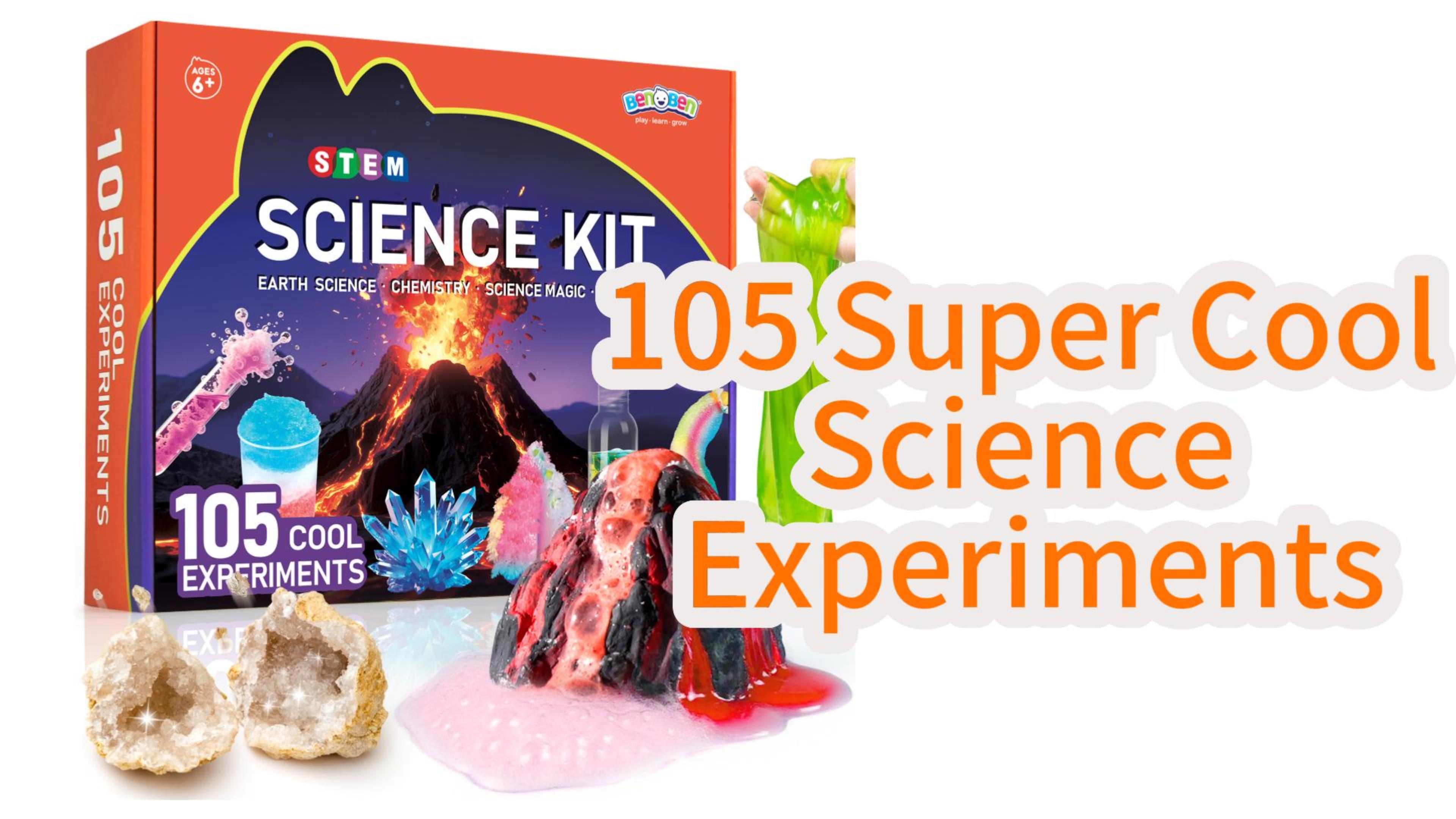 Amazon.com: BenBen Science Kit for Kids Ages 8-12, 105 Hands-On