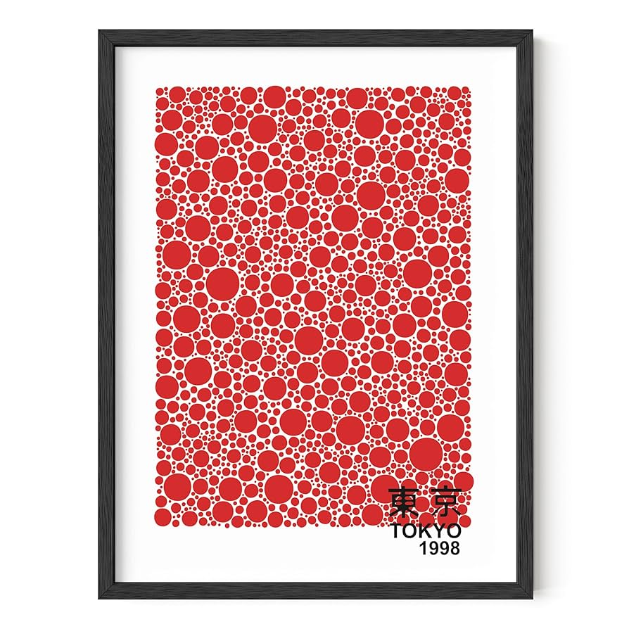 草間彌生　ポスター 草間彌生 非売品 展覧会ポスター 京都国立近代美術館 草間彌生