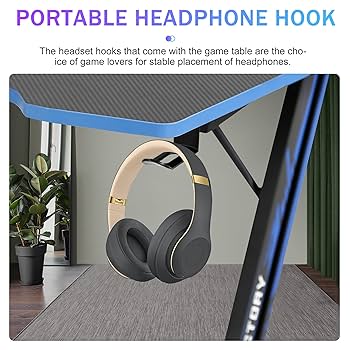 Amazon.com: CL.HPAHKL Z Shaped Gaming Desk, 39 Inch Wide PC