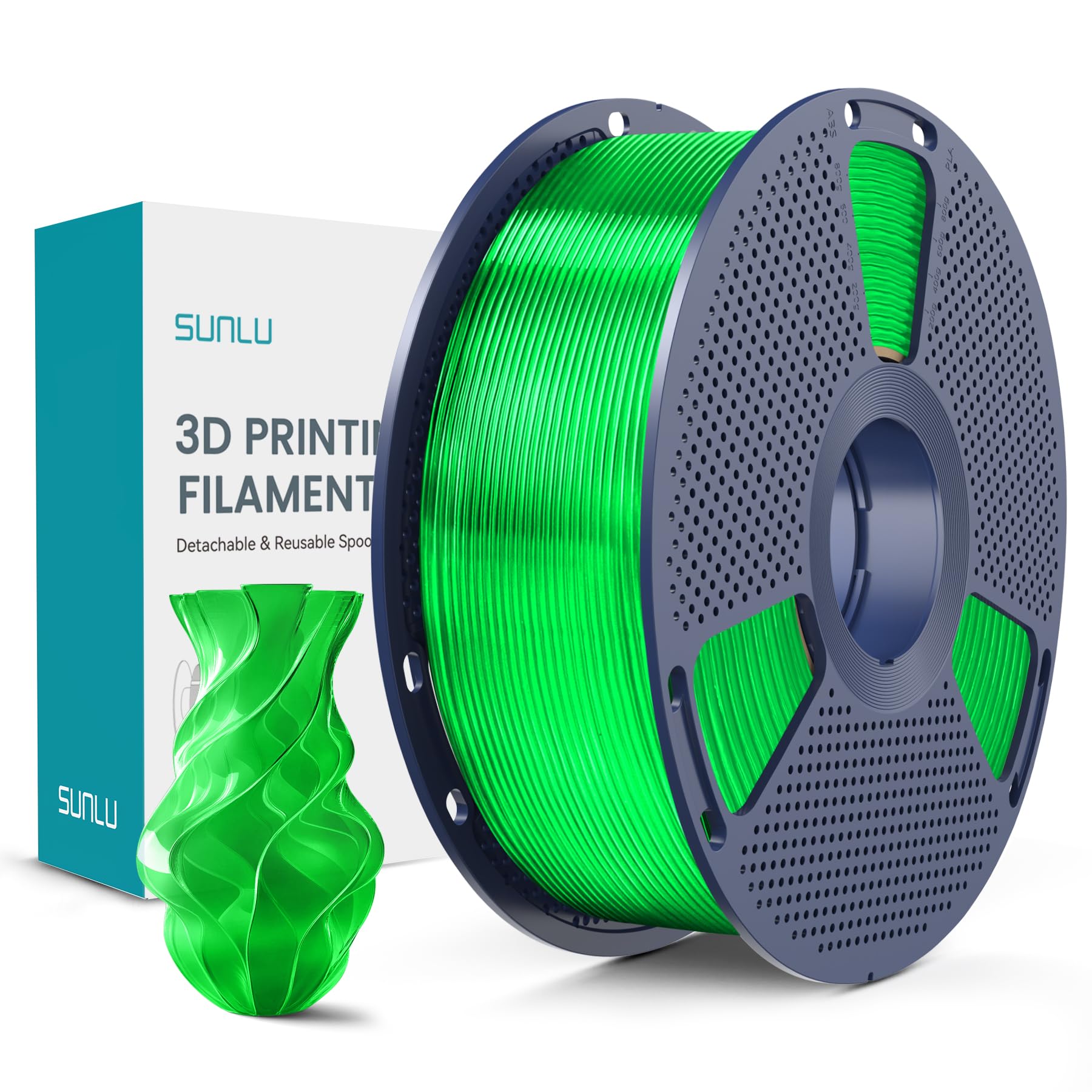 SUNLU PLA+ 3D Drucker Filament, PLA Plus Filament 1.75mm