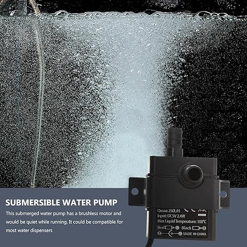 Miniatura 8 de Mini Brushless DC Water Pump for Fish Tanks and Fountains Quiet Submersible Compact Pump with Lift for Aquarium Pet Drinking Fountains Computer