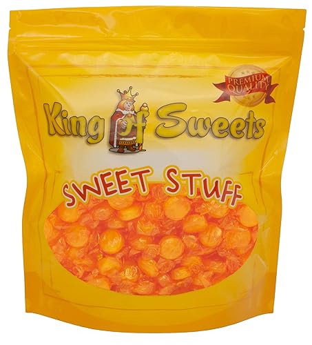 Miniatura 10 de Columbian Butterscotch Buttons  1 libra  Caramelo duro envuelto individualmente  Caramelo duro de la vieja escuela  Dulces de cine  Dulces de