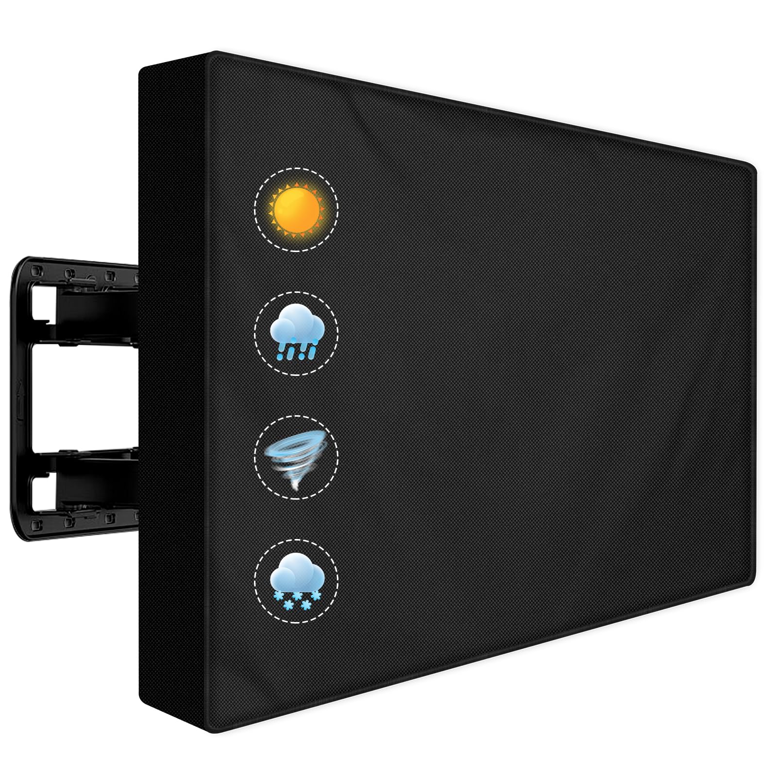Bonna Housse de protection rabattable TV 40-43 pouces 600D Oxford 100x60x12 cm