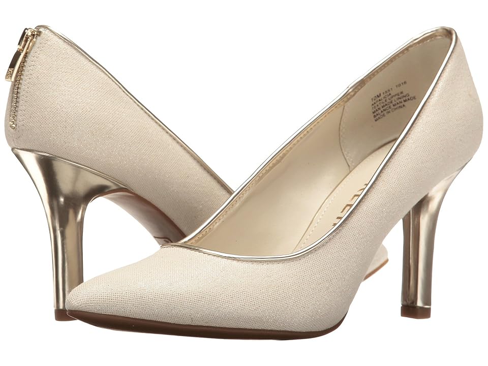 

Anne Klein Falicia (Light Natural/Silver/Silver Fabric) High Heels