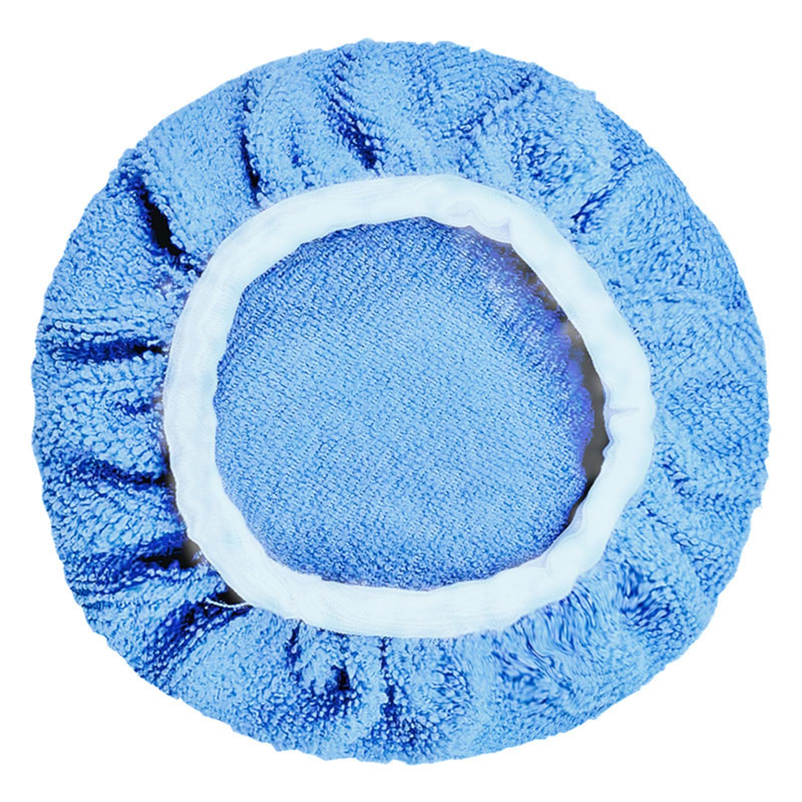 5 x Auto-Exzenterschleifer-Polierpads aus Mikrofaser zum Wachsen und Versiegeln von Glasuren, 7–8 Zoll, 7–8 Zoll (5er-Set (7 8 Zoll))