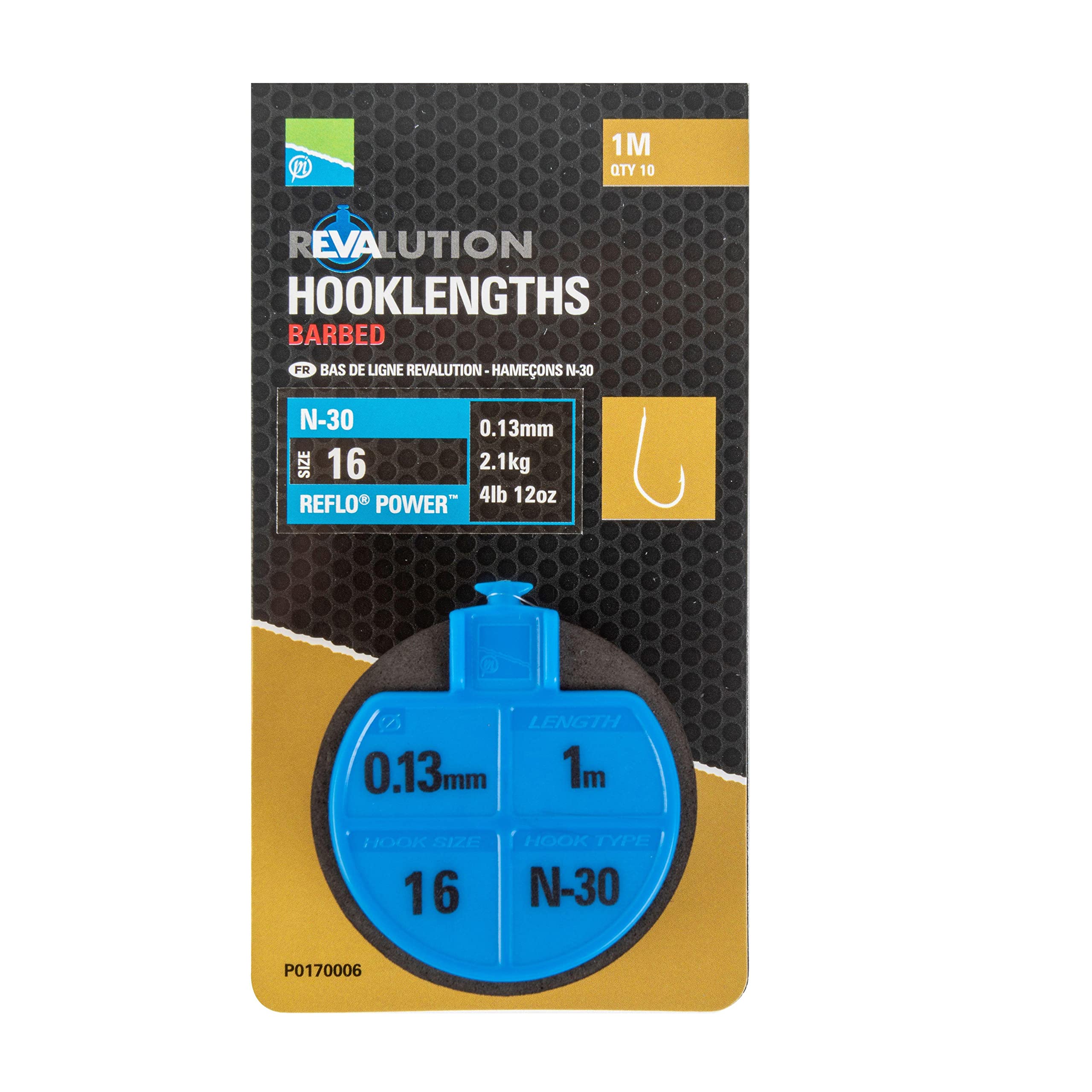 Preston Revalution N30 Hooklength (Hooksize: 14)