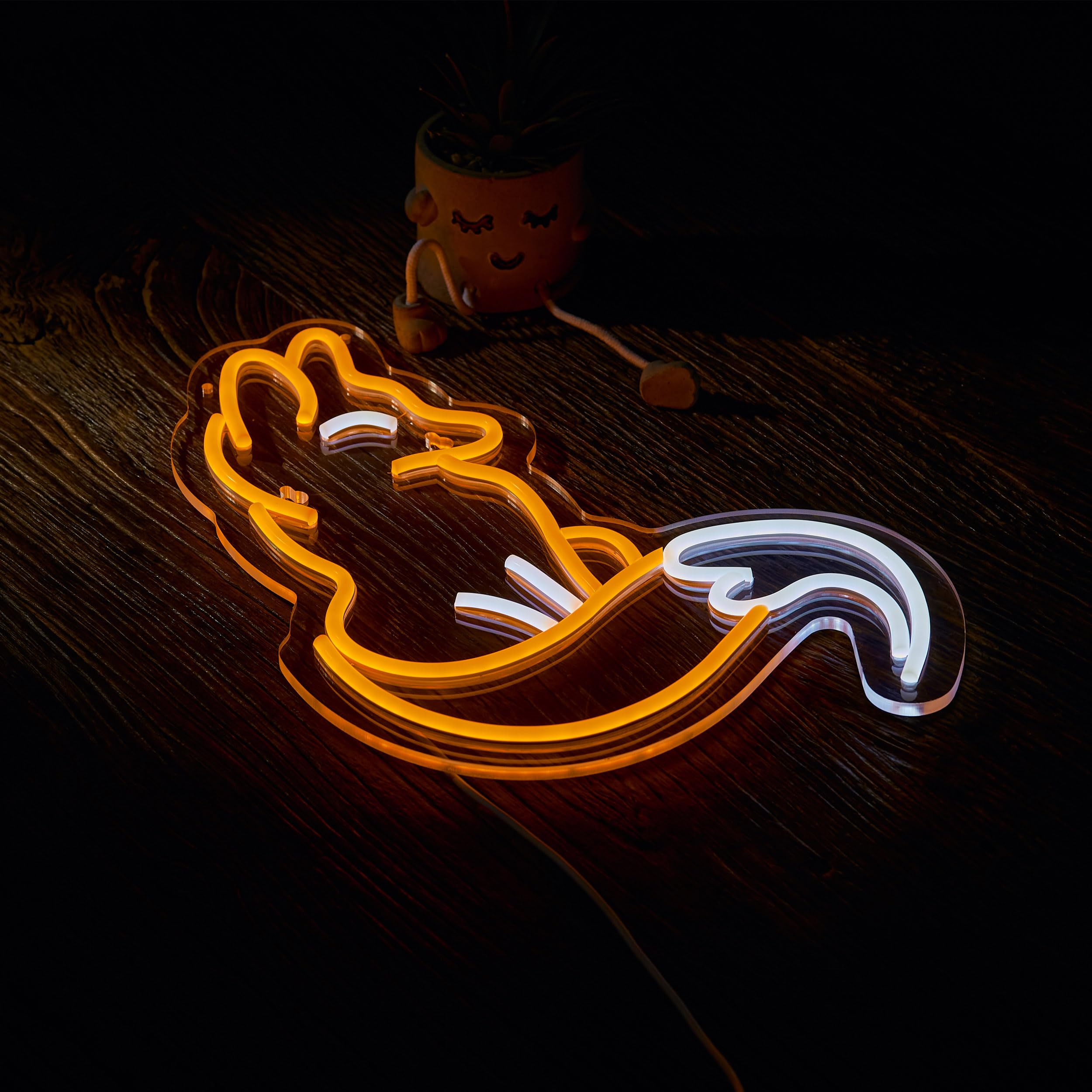 Cartello al neon per decorazione da parete a LED per luce fredda, decorazione da parete, decorazione per camera da letto, accessori per la casa, feste e decorazioni per le vacanze (rosso+blu)