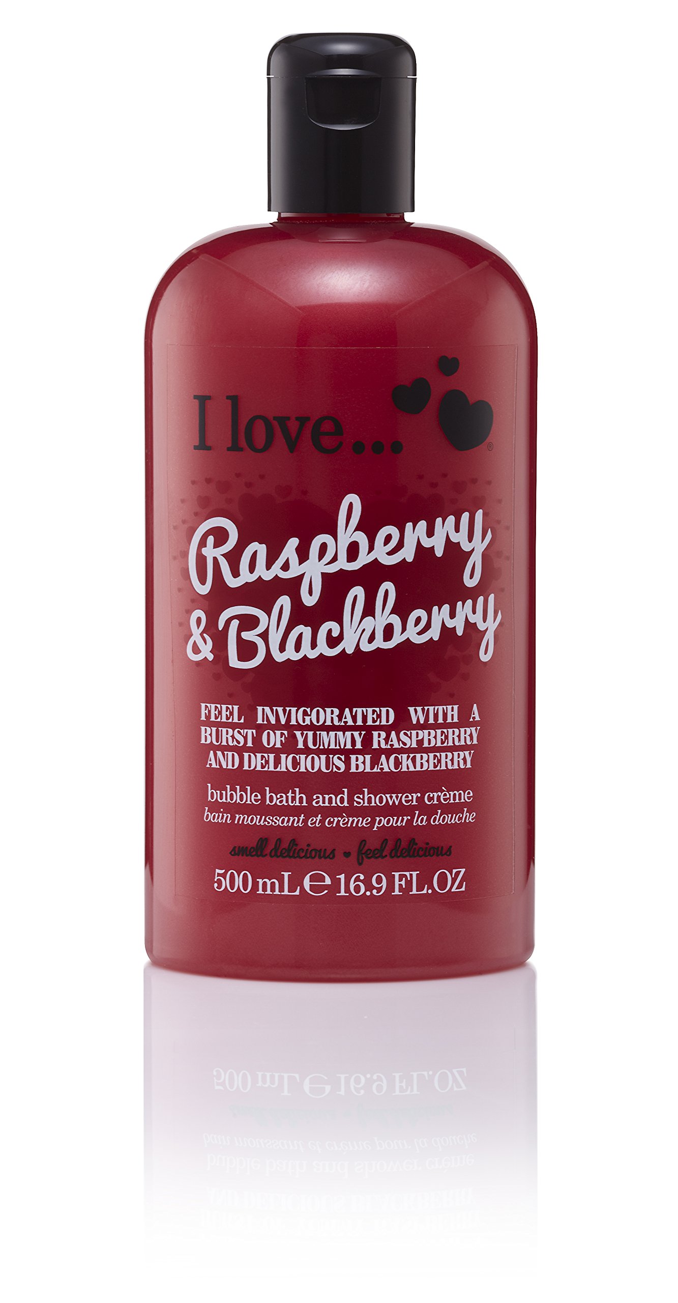 Bubble Bath & Shower Crème Raspberry & Blackberry, 500Ml